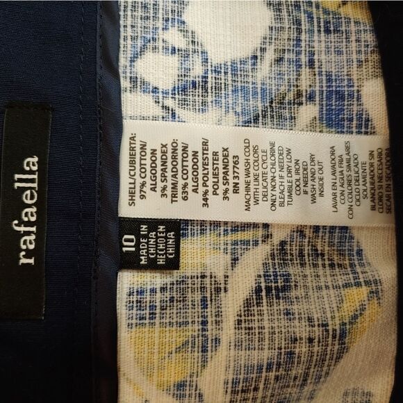 Striking floral pencil skirt size 10 - Picture 7 of 7